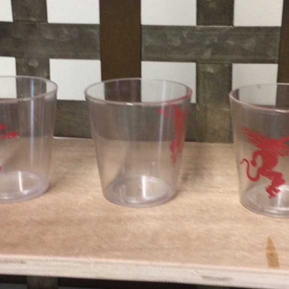 FireBall Bar Shelf With Shot Glasses - Picture 12 of 16